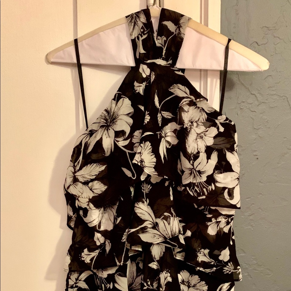 Floral Halter Top